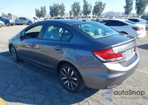 2015 Honda Civic Ex-L z USA, uszkodzony, nr VIN 19XFB2F93FE205737